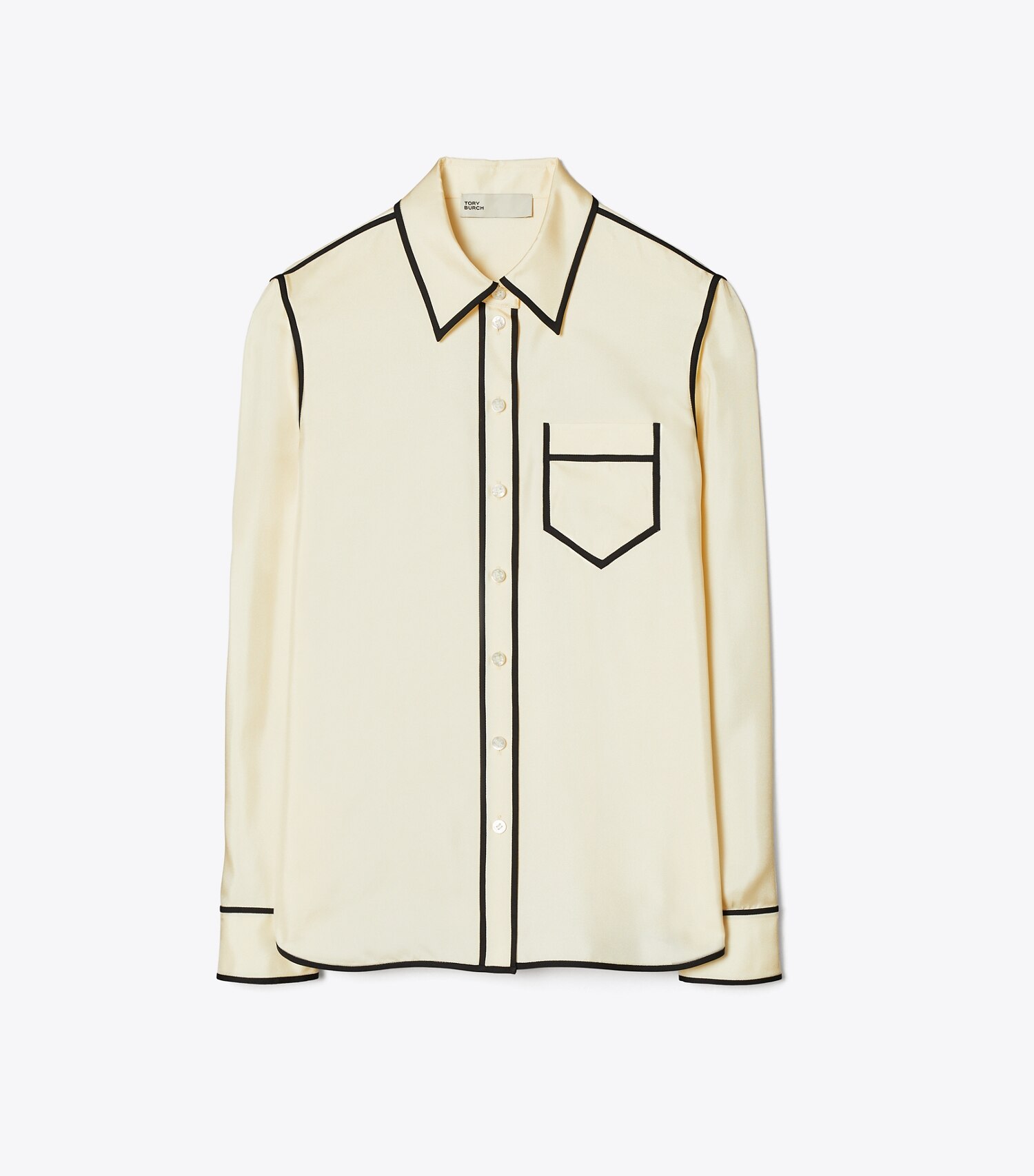 Silk Twill Brigitte Shirt