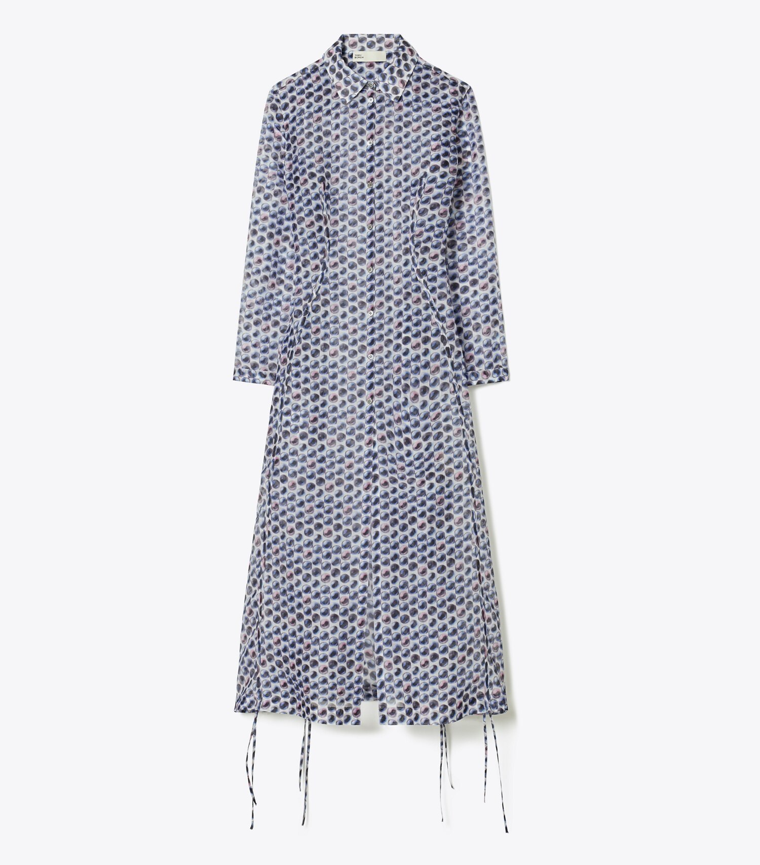 Silk Organza Shirtdress