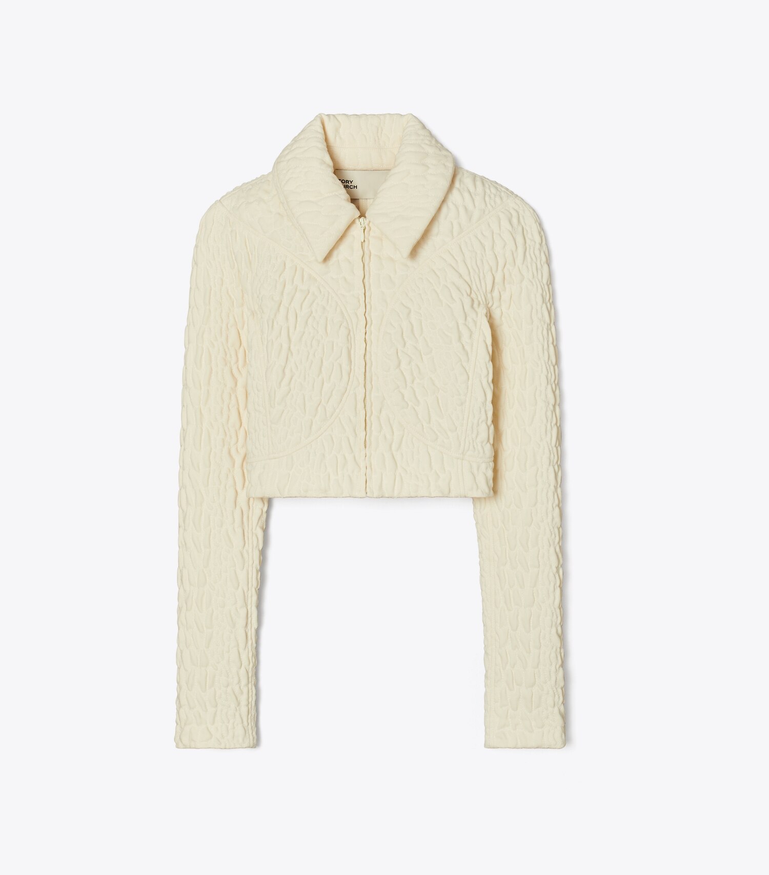 Cropped Wool and Silk Jacket