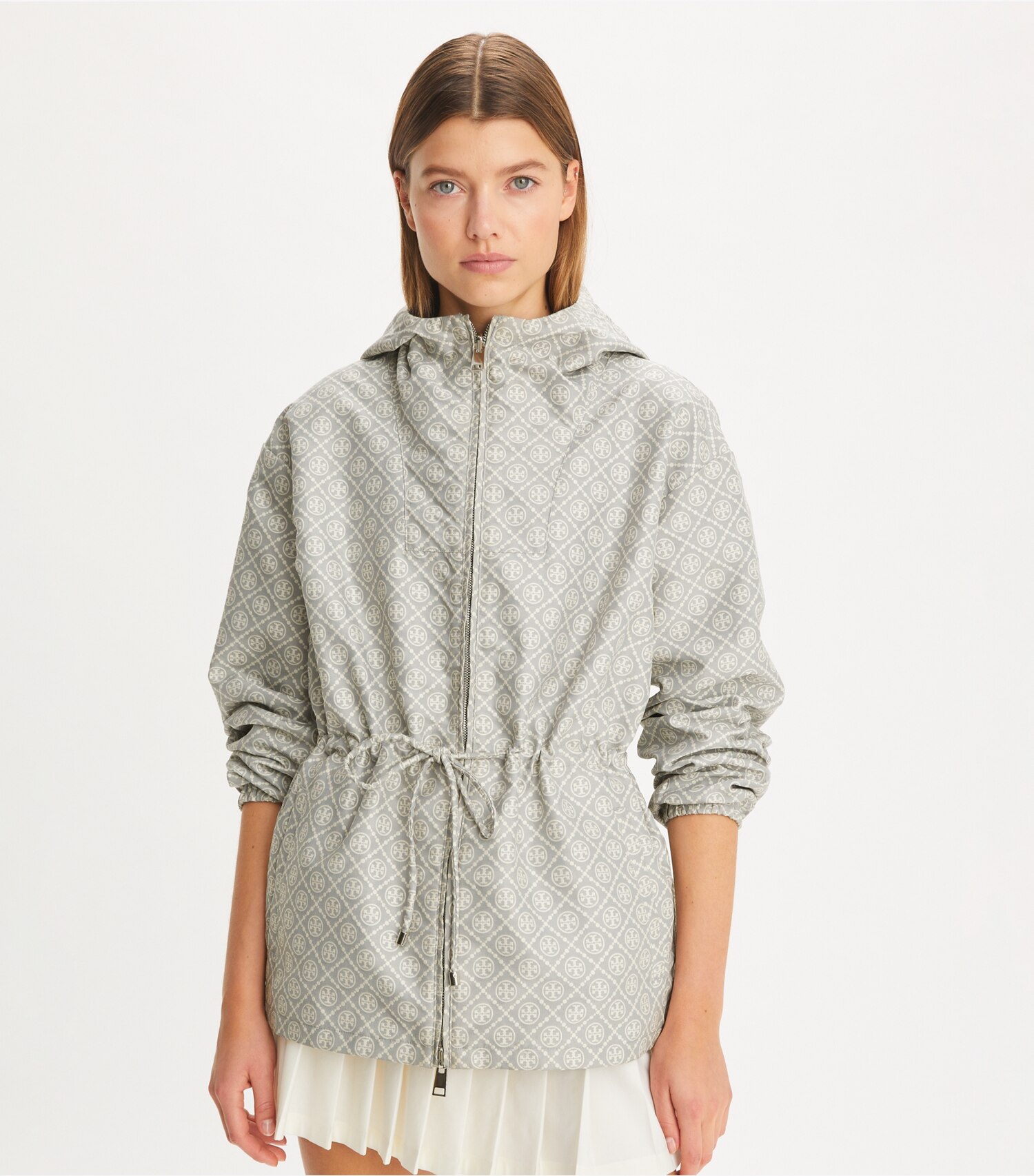 T Monogram Jacquard Anorak