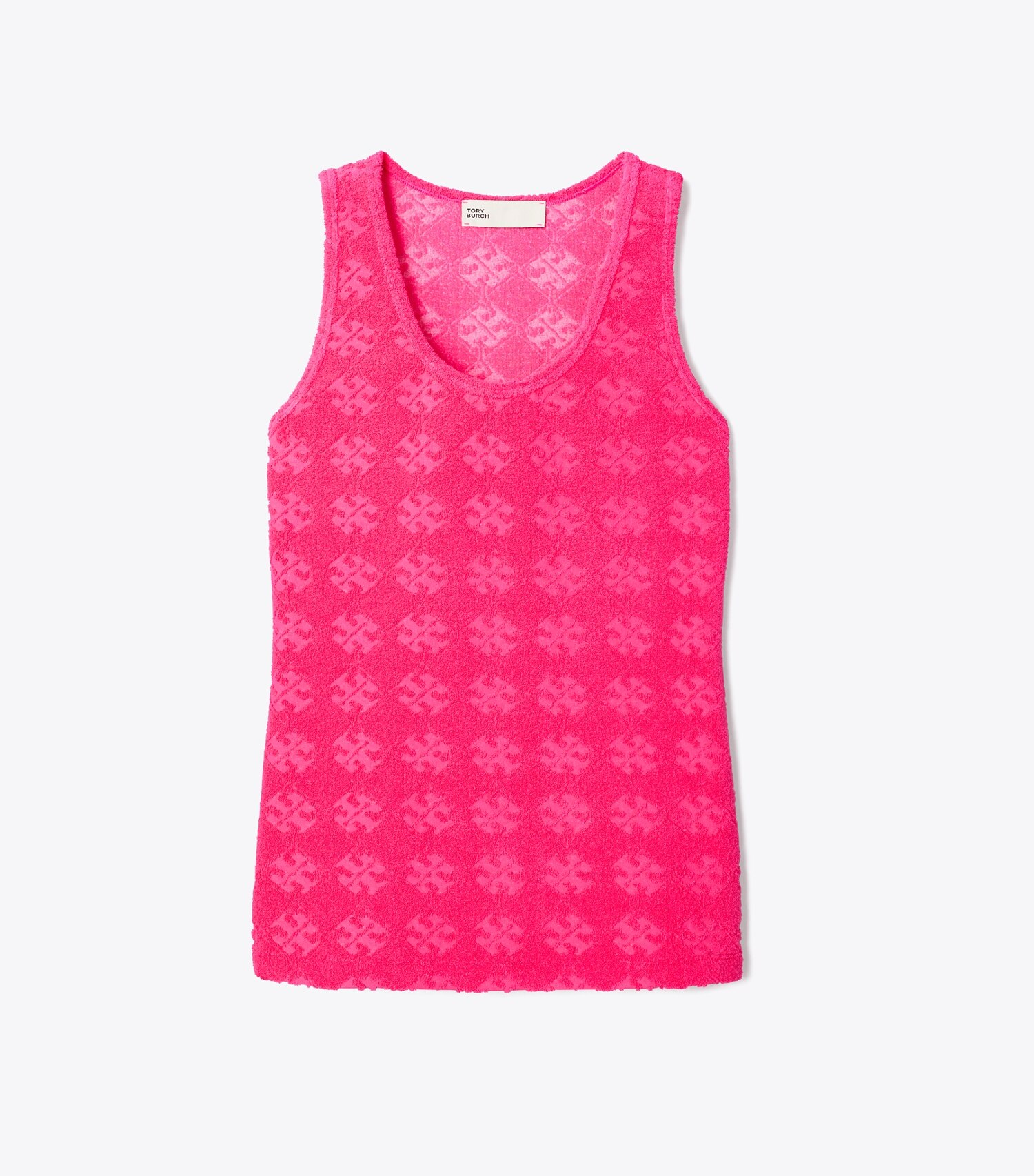 Terry Jacquard Tank Top