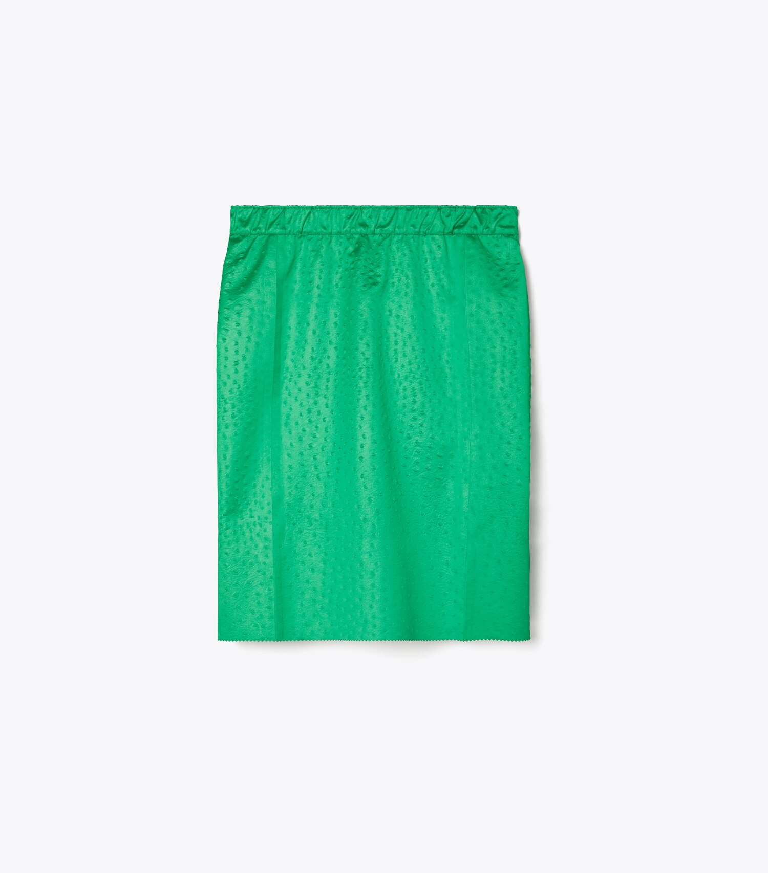 Embossed Satin Skirt