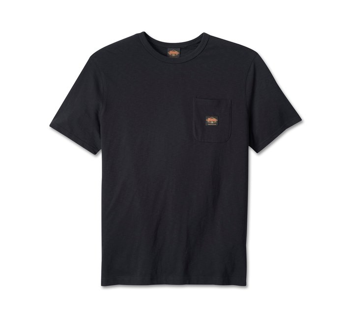 Men's 120th Anniversary Pocket Tee - Black Beauty