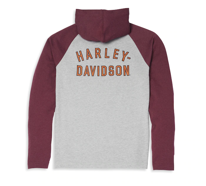 Men's Oil Can Bar & Shield Hooded Graphic Tee