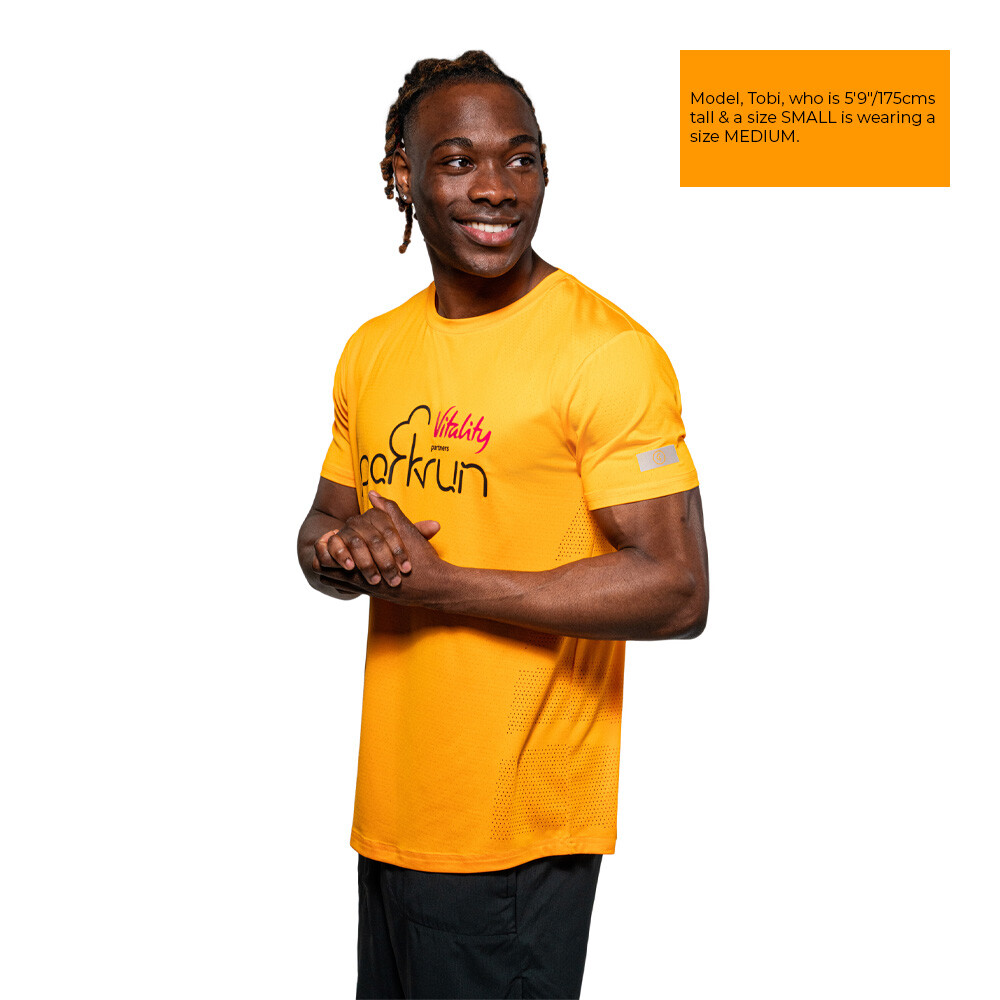 Parkrun Apricot parkrun UK Men's T-Shirt