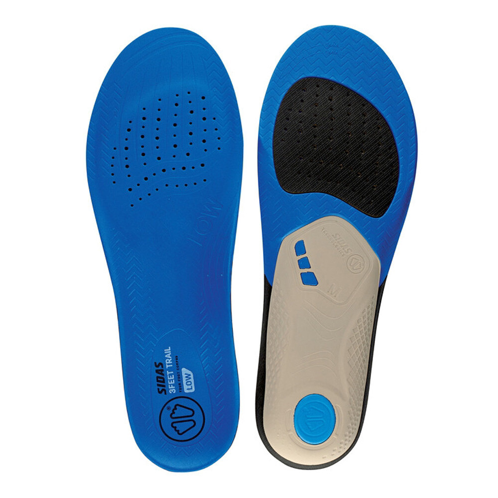 Sidas 3Feet Trail Low Arch Running Insoles - SS25