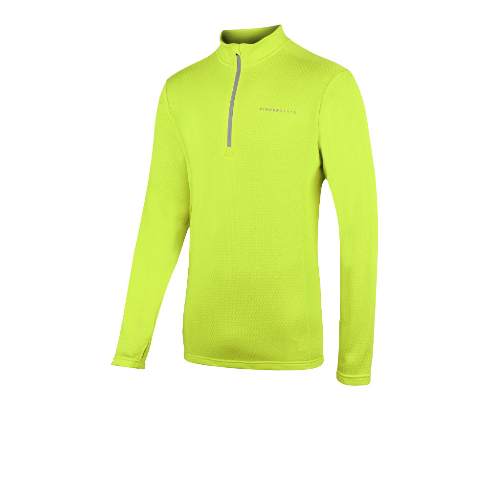Higher State L/S 1/4 Zip Thermal Grid Top