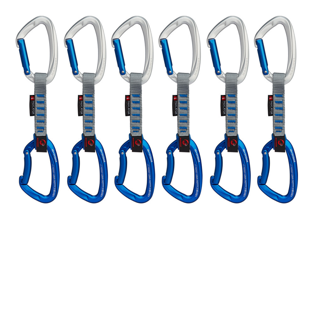 Mammut Crag Keylock 10cm Indicator Quickdraws (6 Pack) - SS25