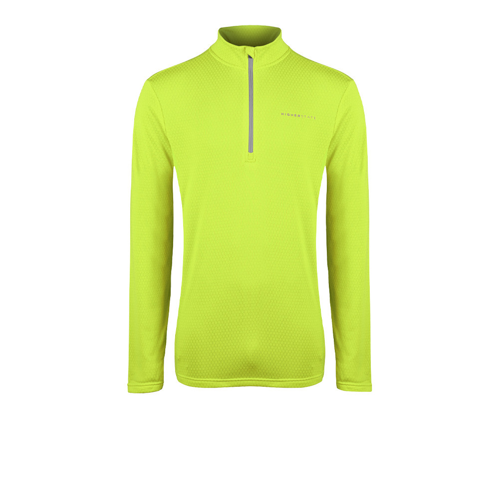 Higher State L/S 1/4 Zip Thermal Grid Top