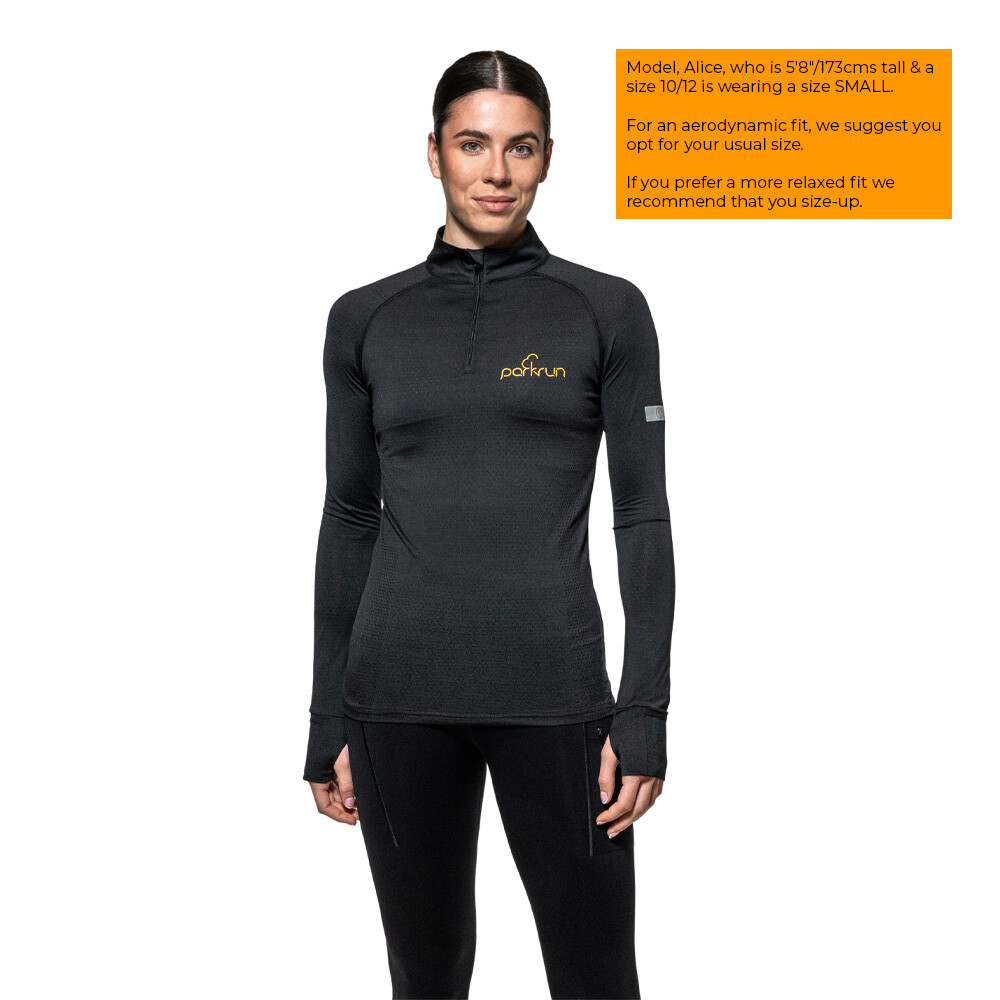 Parkrun Apricot parkrun Women's 1/4 Zip Top