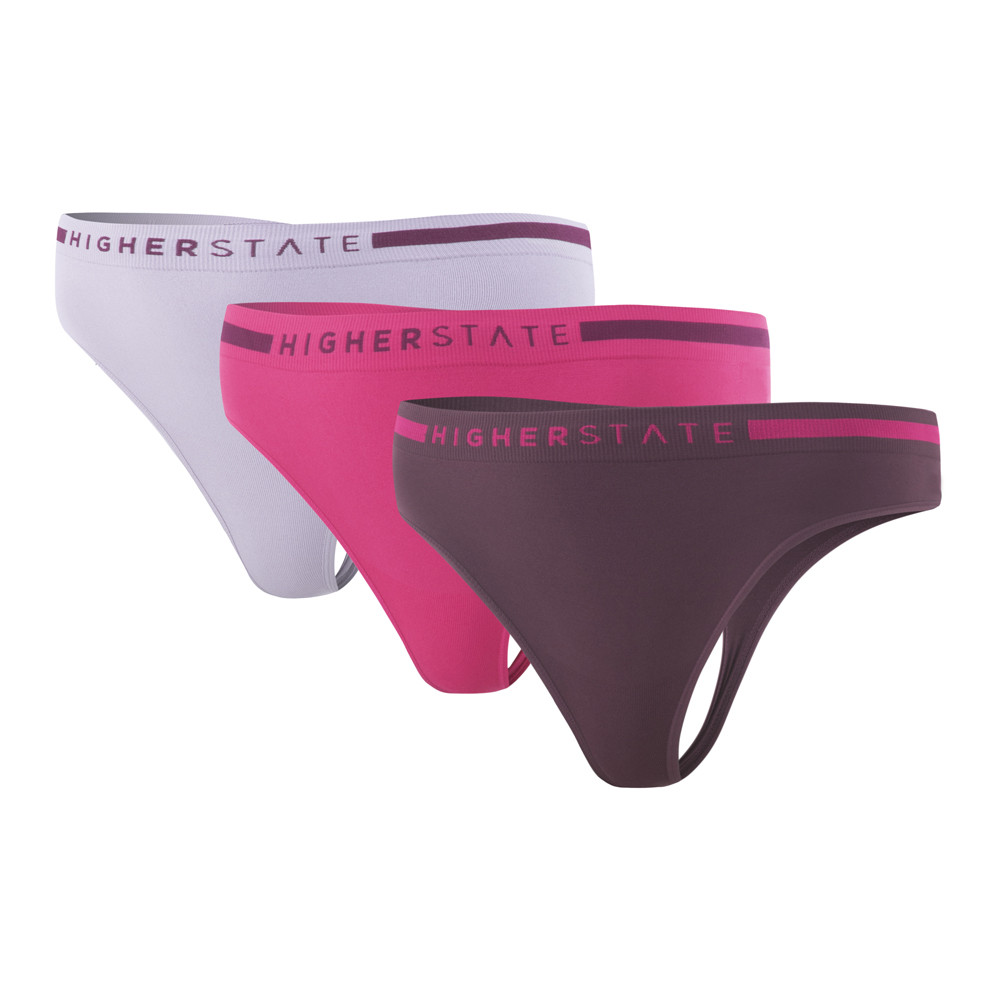 Higher State Seamfree Women's Thong (3 Pack)