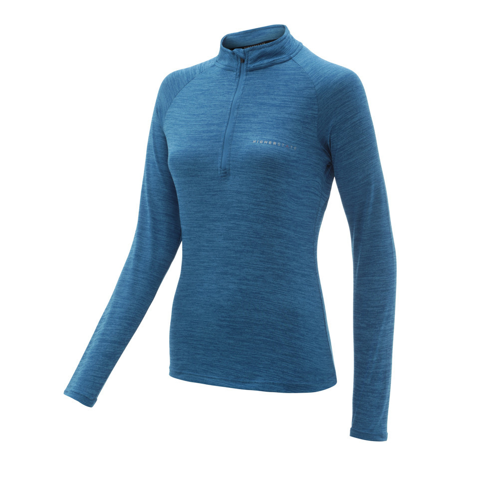 Higher State L/S Raglan 1/4 Zip Neck Women's Top