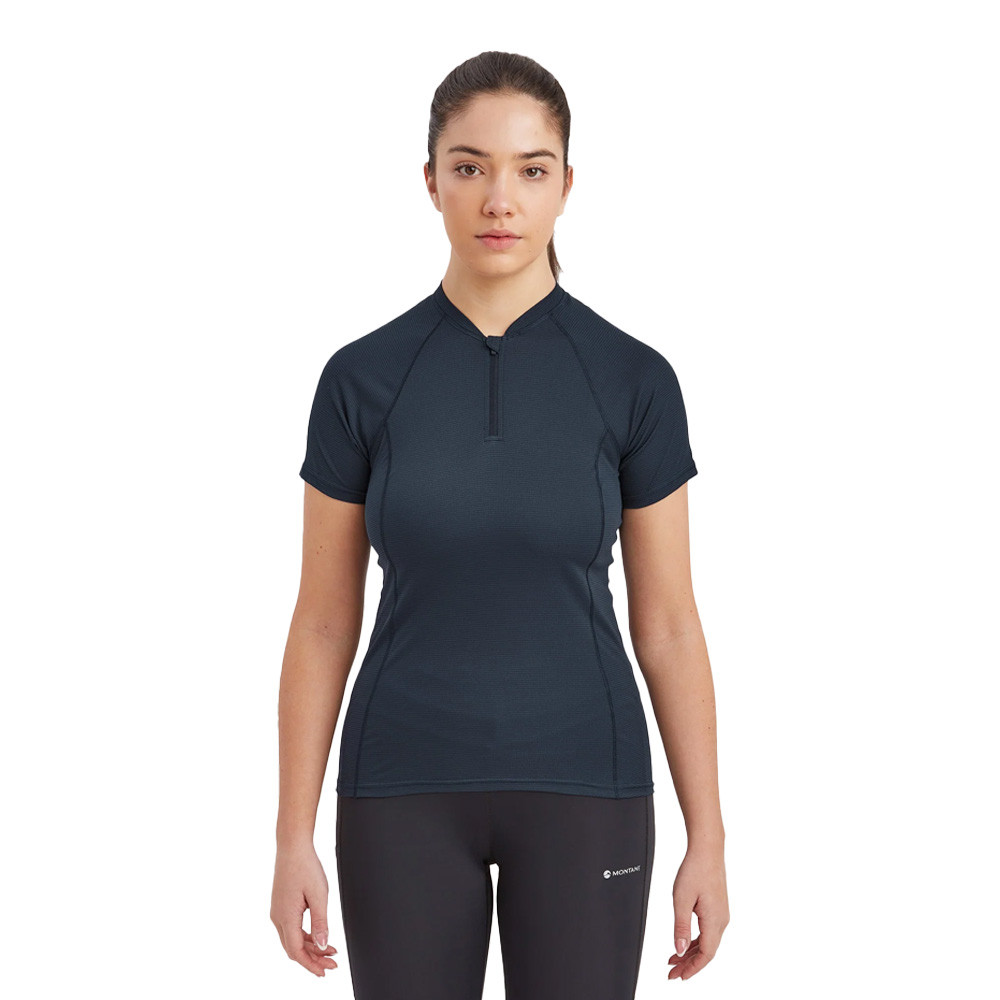 Montane Dart Nano Zip Neck Women's T-Shirt - SS25
