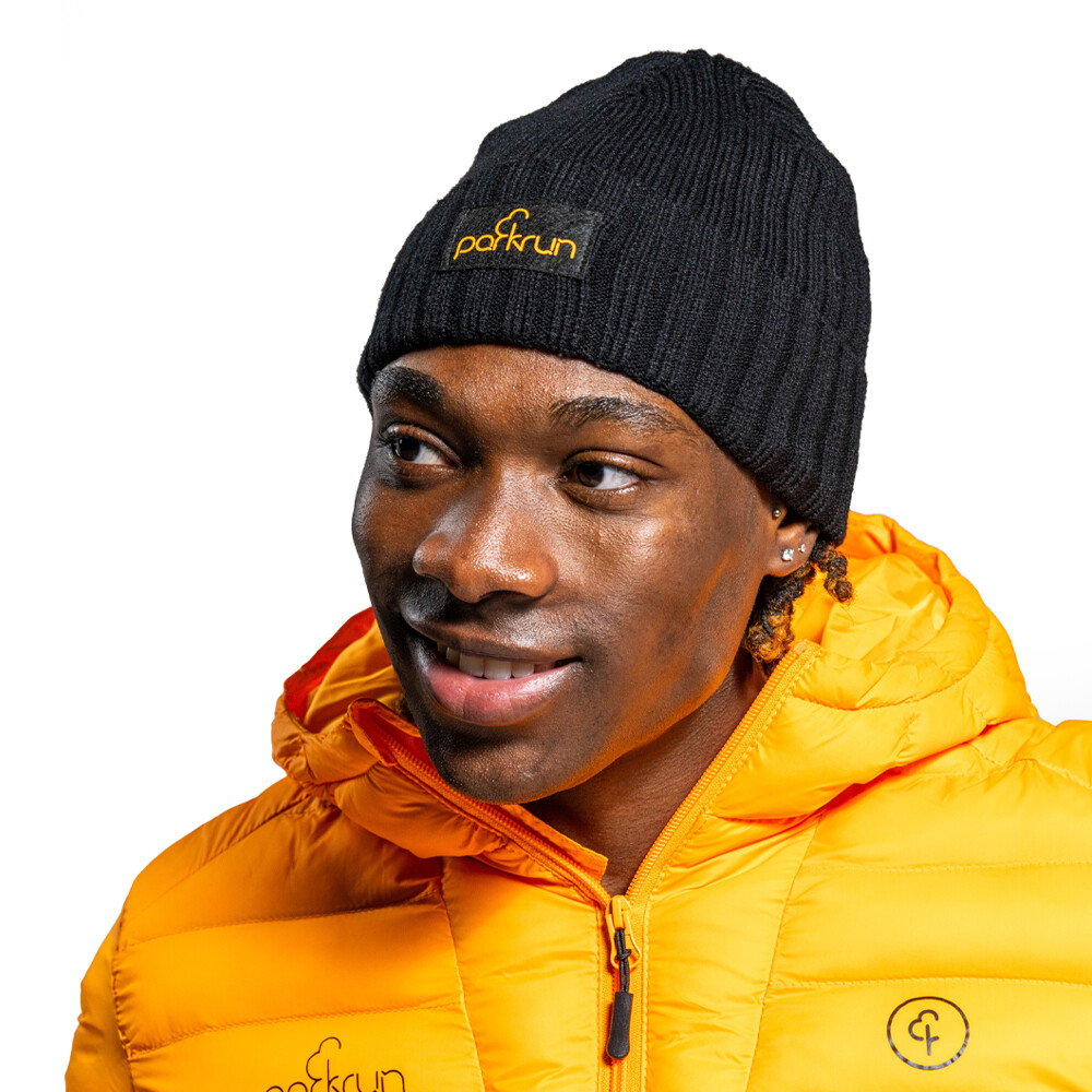 Parkrun Apricot Knitted Beanie