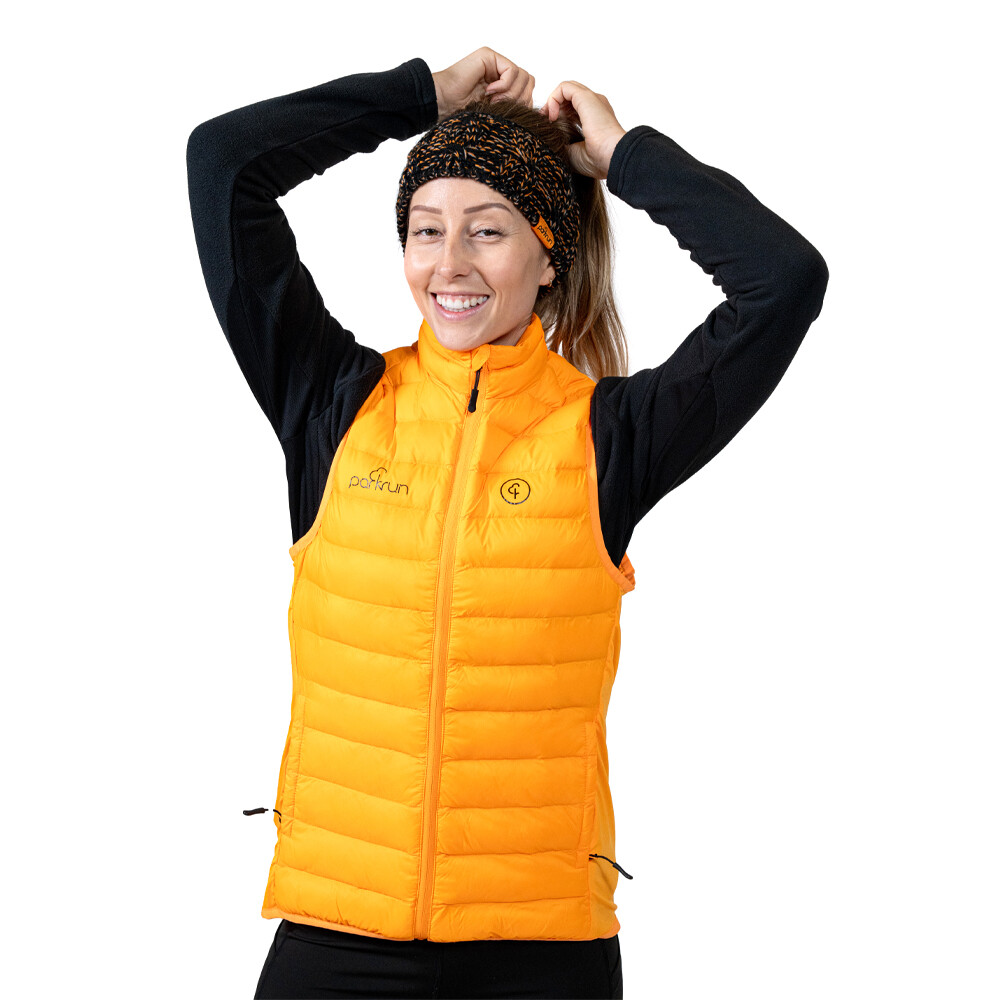Parkrun Apricot Women's Padded Gilet