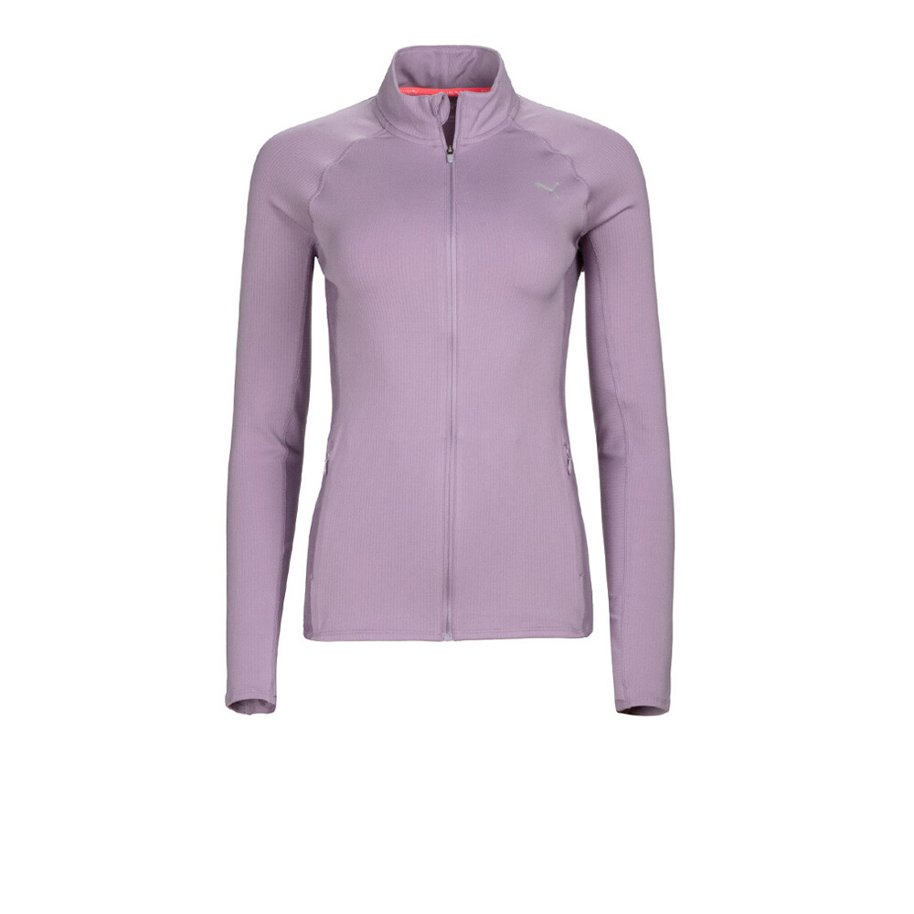 Puma Run For Her Ribbed Full Zip Women's Top - AW24
