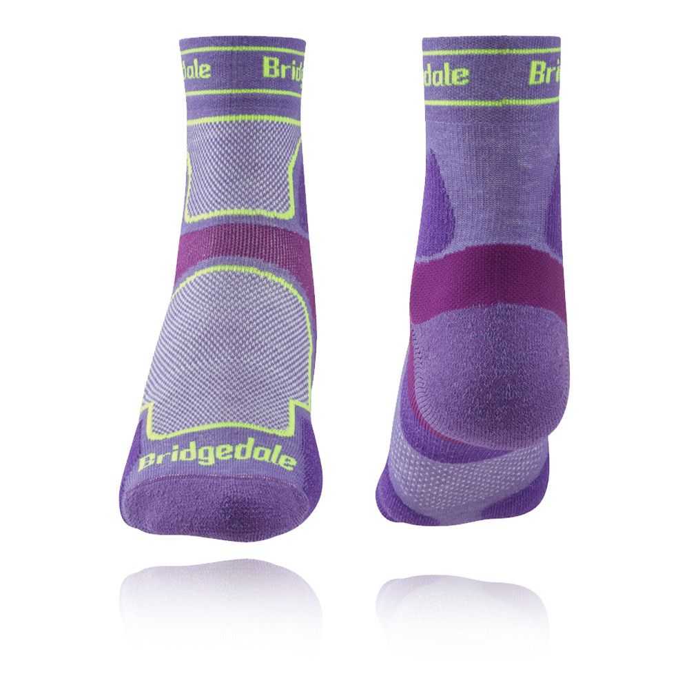 Bridgedale Trail Run Ultra Light T2 Coolmax Sport Women's 3/4 Crew Socks - SS25