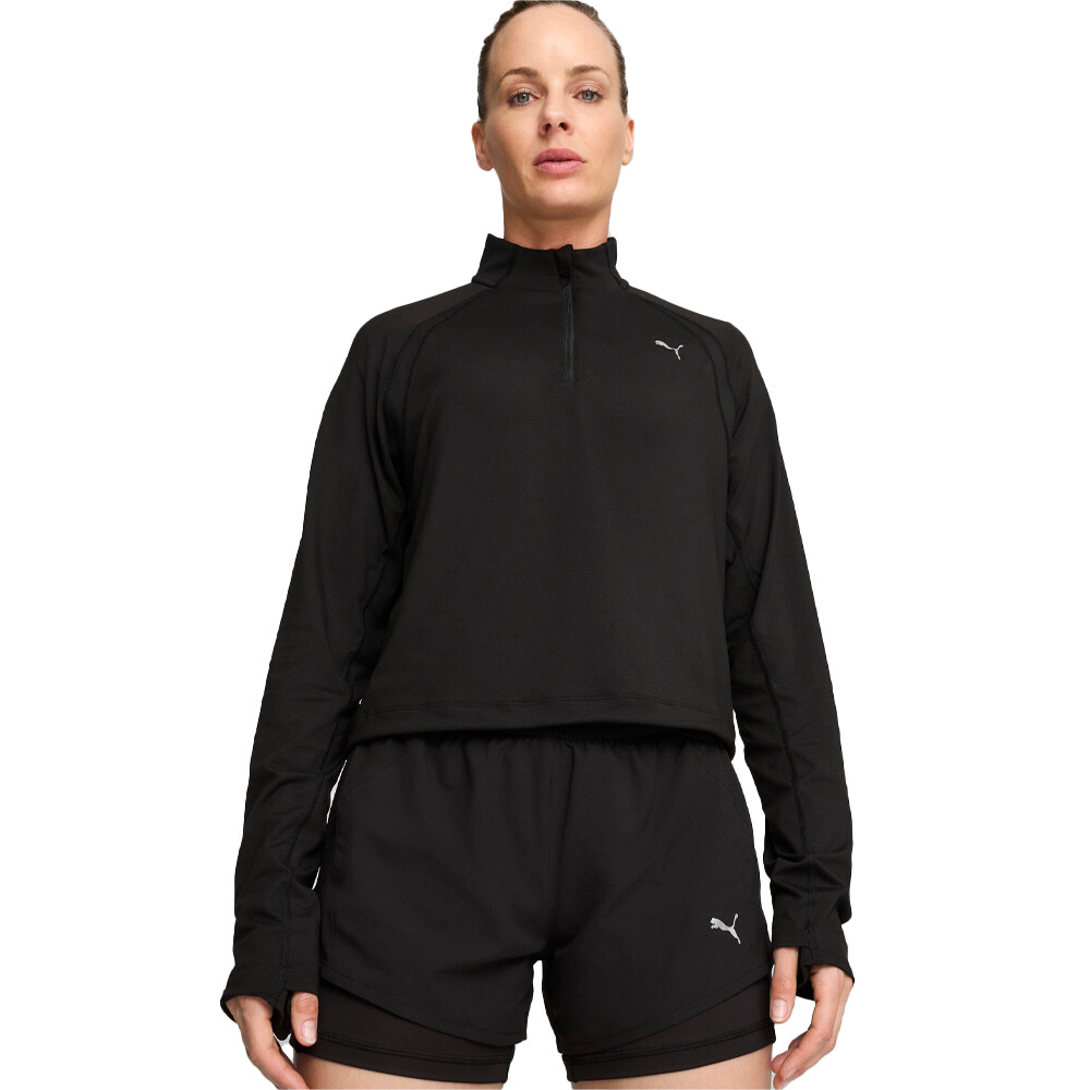 Puma Cloudspun Quarter-Zip Women's Top - AW24