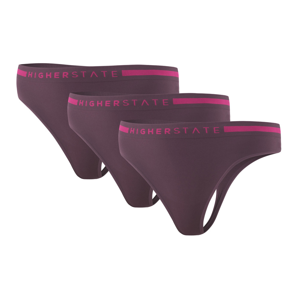 Higher State Seamfree Women's Thong (3 Pack)