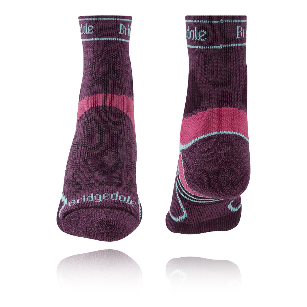 Bridgedale Trail Run Lightweight T2 Merino Sport Women's 3/4 Crew Socks - SS25