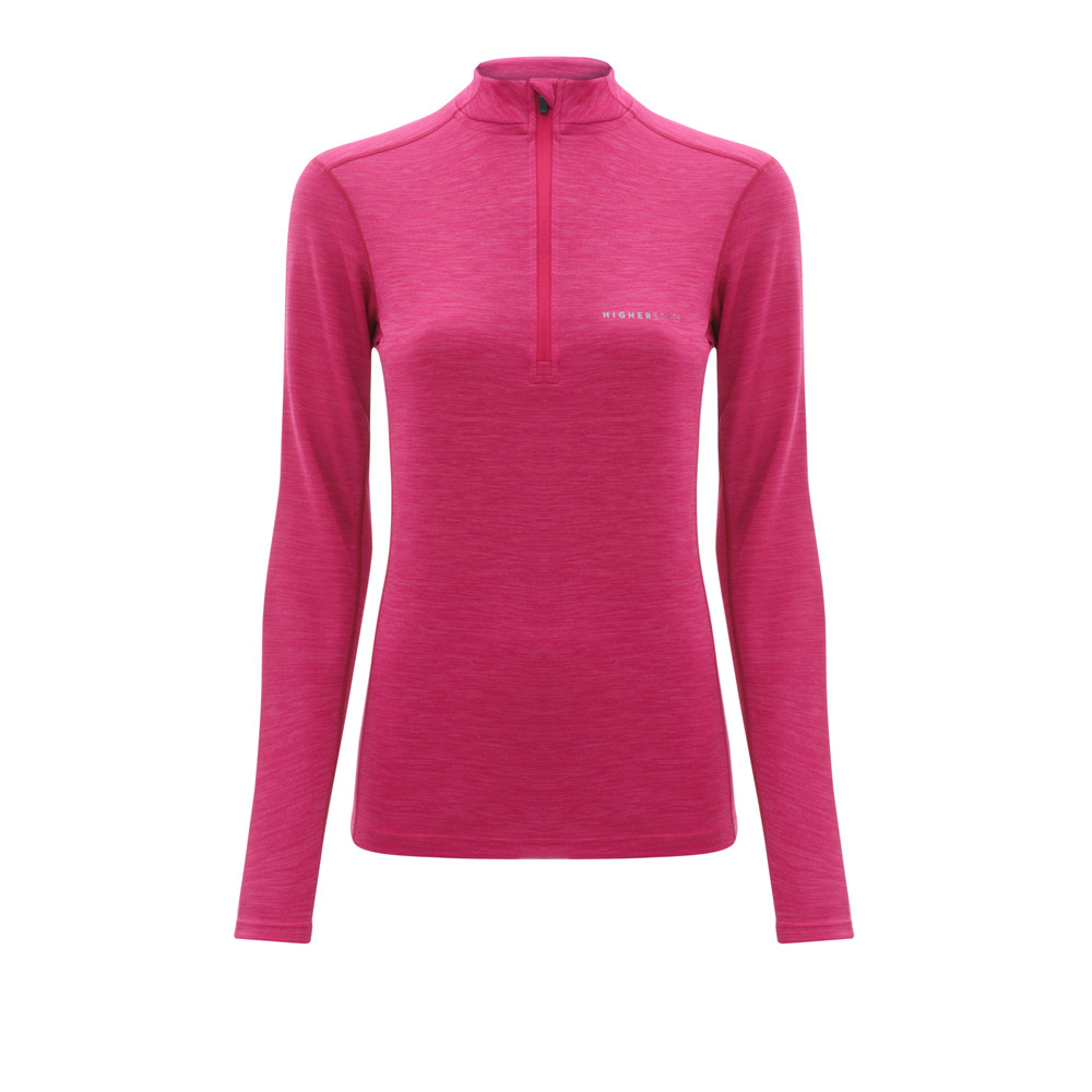 Higher State L/S 1/4 Zip Neck Women's Top
