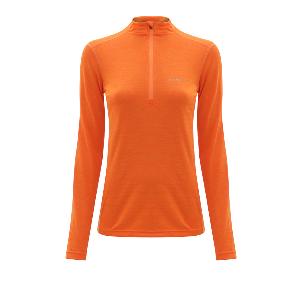 Higher State L/S 1/4 Zip Neck Women's Top
