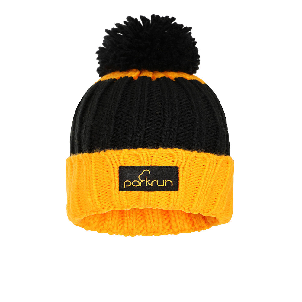 Parkrun Apricot Knitted Hat and Glove Set