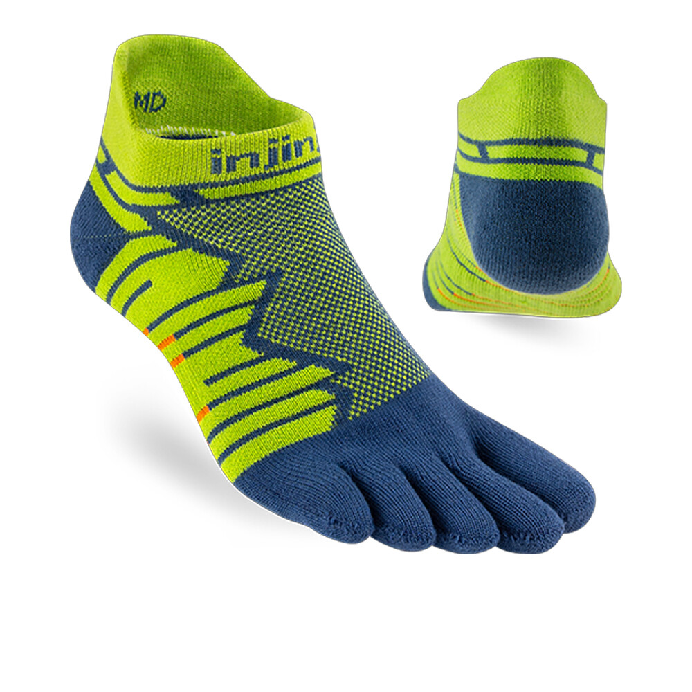 Injinji Ultra Run No-Show Ankle Socks - AW24