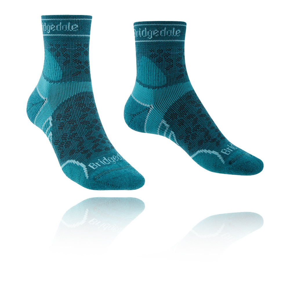 Bridgedale Trail Run Lightweight T2 Merino Sport Women's 3/4 Crew Socks - SS25