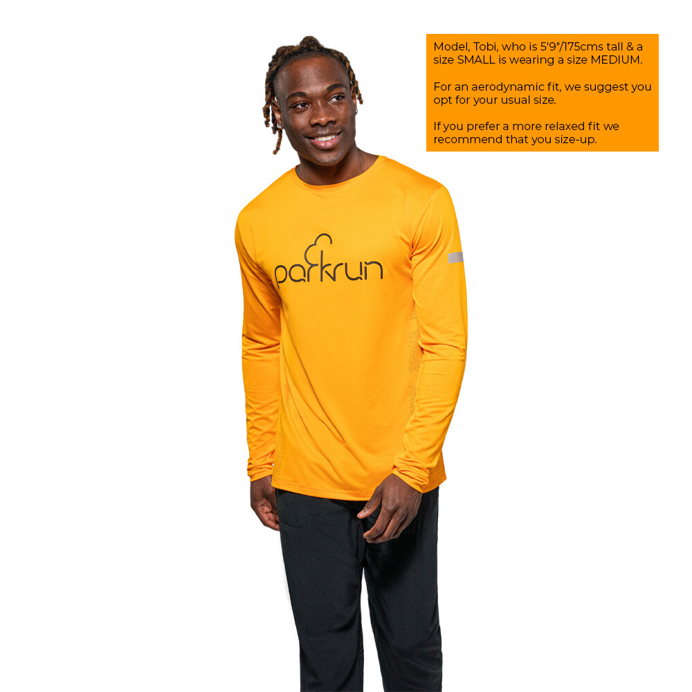 Parkrun Apricot parkrun Men's Long Sleeve Top