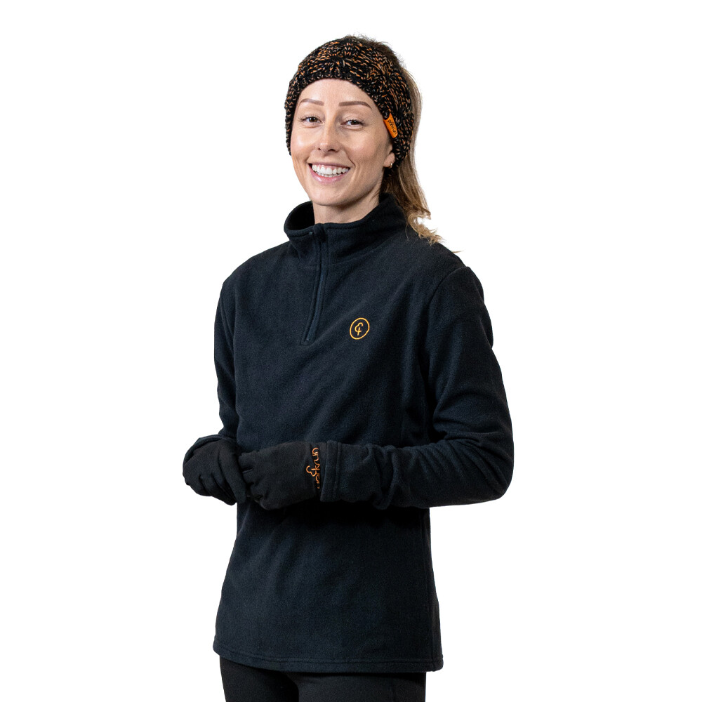 Parkrun Apricot Women's 1/4 Zip Microfleece