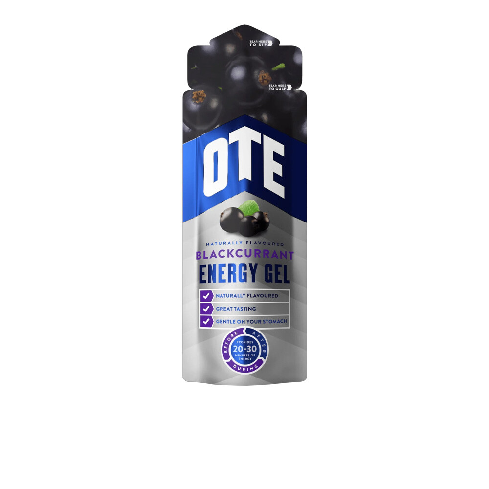 OTE Blackcurrant Energy Gels (Box of 20) - SS25