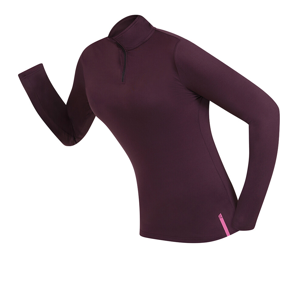 Higher State Women's Long Sleeve Zip Top - SS25