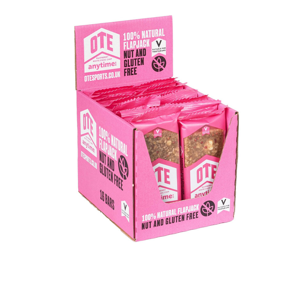 OTE Raspberry White Choc Anytime Bars (Box of 16) - SS25