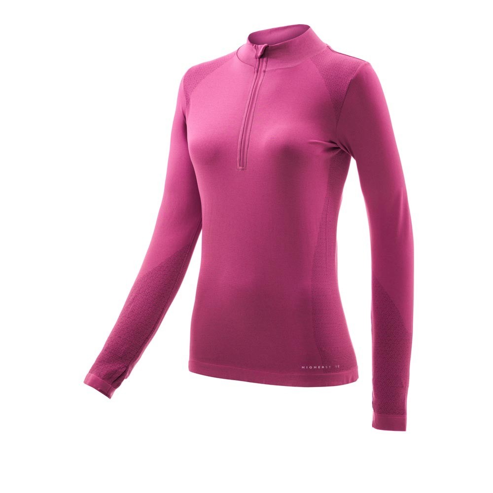Higher State Seamfree Women's Long Sleeve Half Zip Top