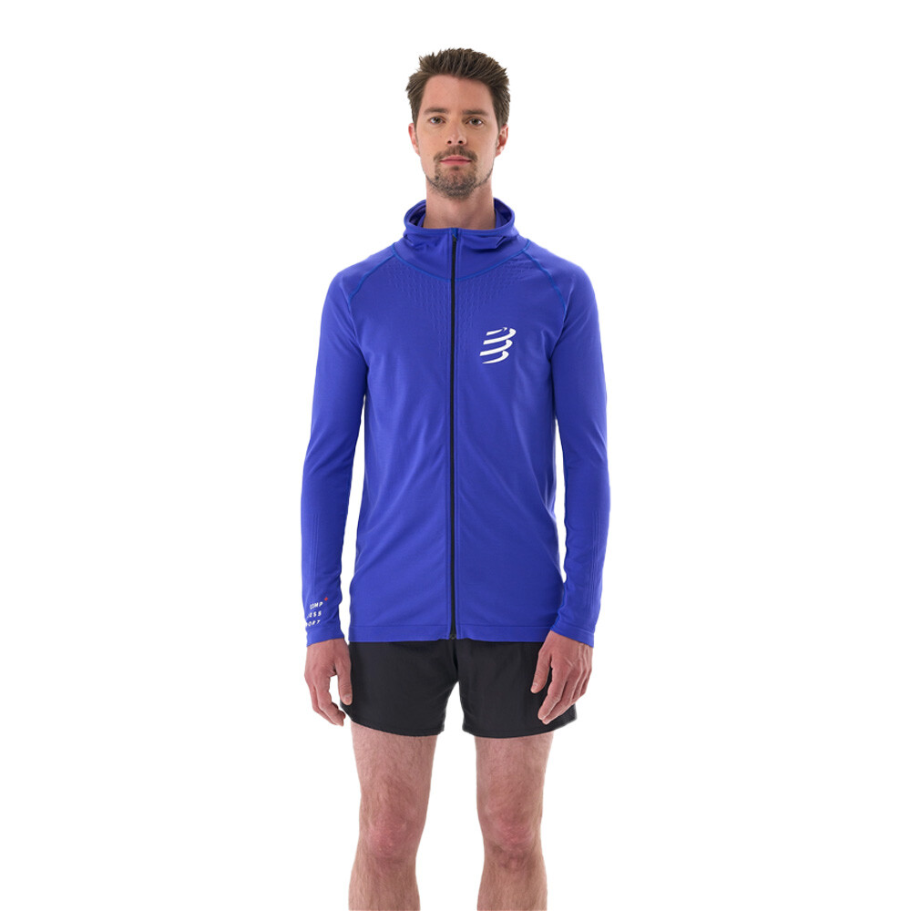 Compressport 3D Thermo Seamless Zipped Hoodie - SS25