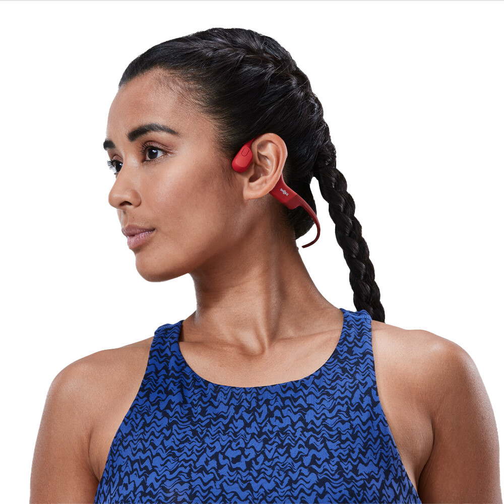 Shokz OpenRun Bluetooth Bone Conduction Running Headphones (Magnetic Charging) - AW24