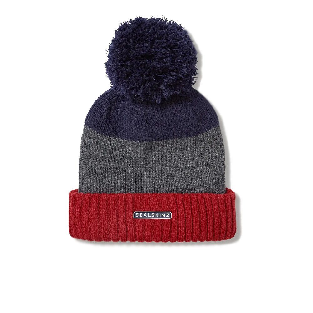 SealSkinz Flitcham Waterproof Cold Weather Bobble Hat - SS25