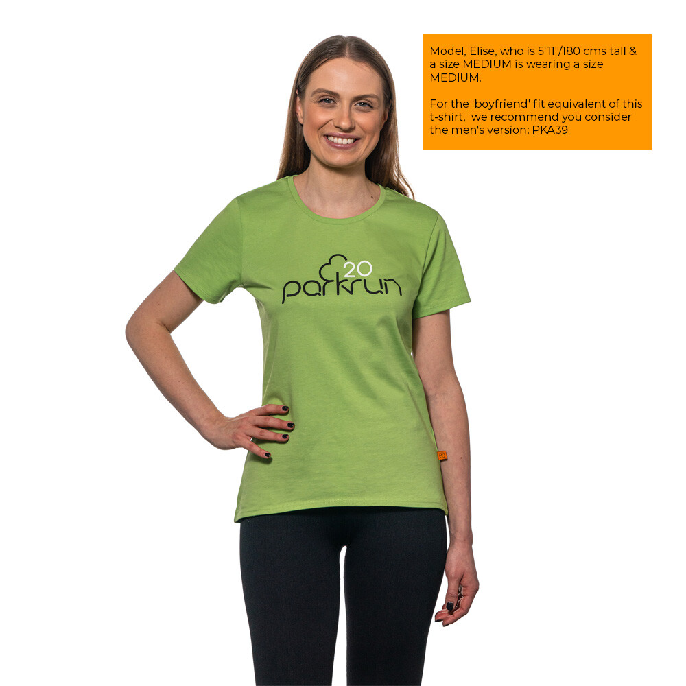 Parkrun Apricot parkrun Women's 20th Anniversary T-Shirt