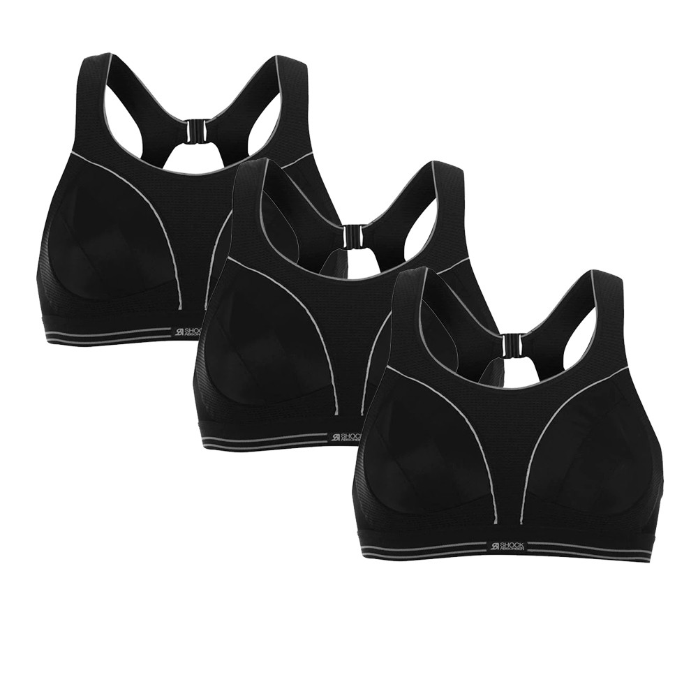 Shock Absorber 5044 Ultimate Run Women's Sports Bra 2020 (3 Pack)
