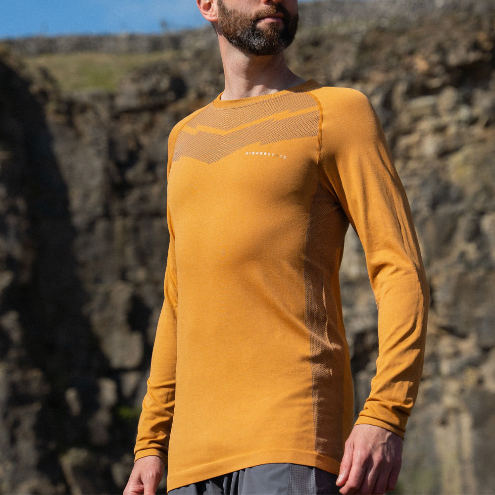 Higher State Seamfree Long Sleeve Running Top