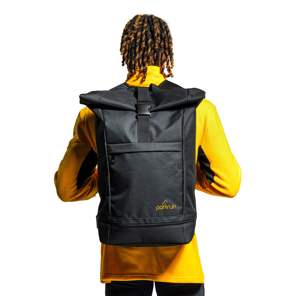 Parkrun Apricot Roll Top Backpack