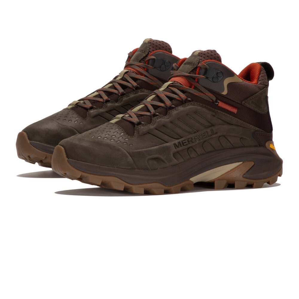 Merrell Moab Speed 2 Leather Mid Waterproof Walking Boots - SS25