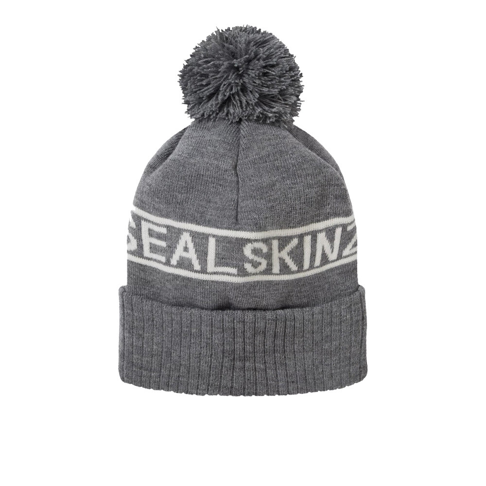 SealSkinz Heacham Waterproof Cold Weather Icon Bobble Hat - SS25