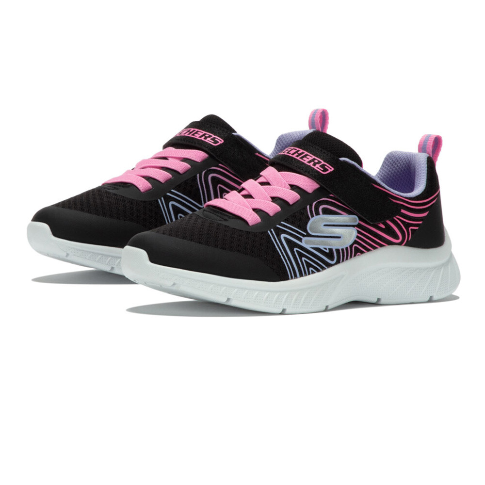 Skechers Microspec Plus Swirl Sweet Junior Running Shoes