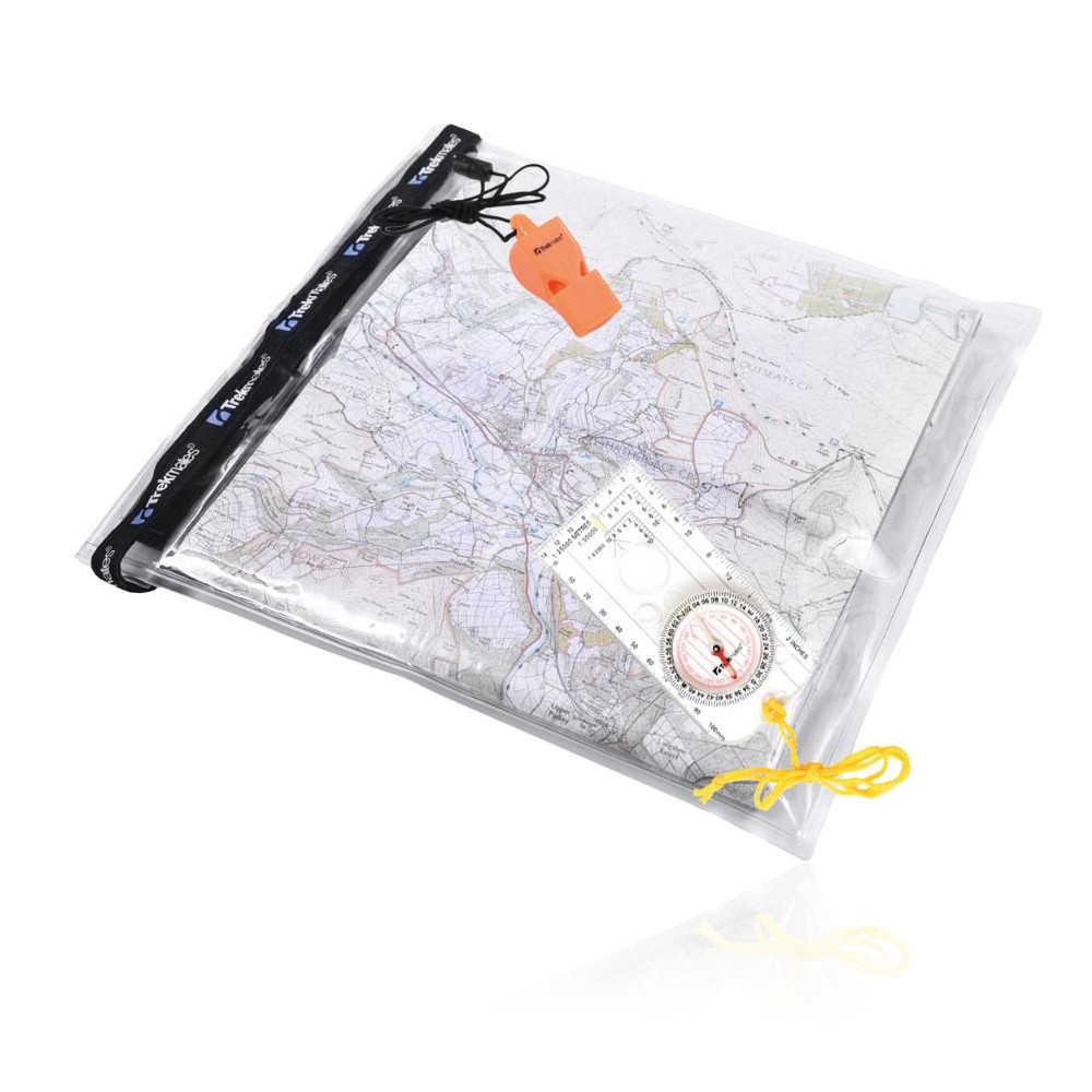 Trekmates Dry Map Case, Compass and Whistle Set - SS25