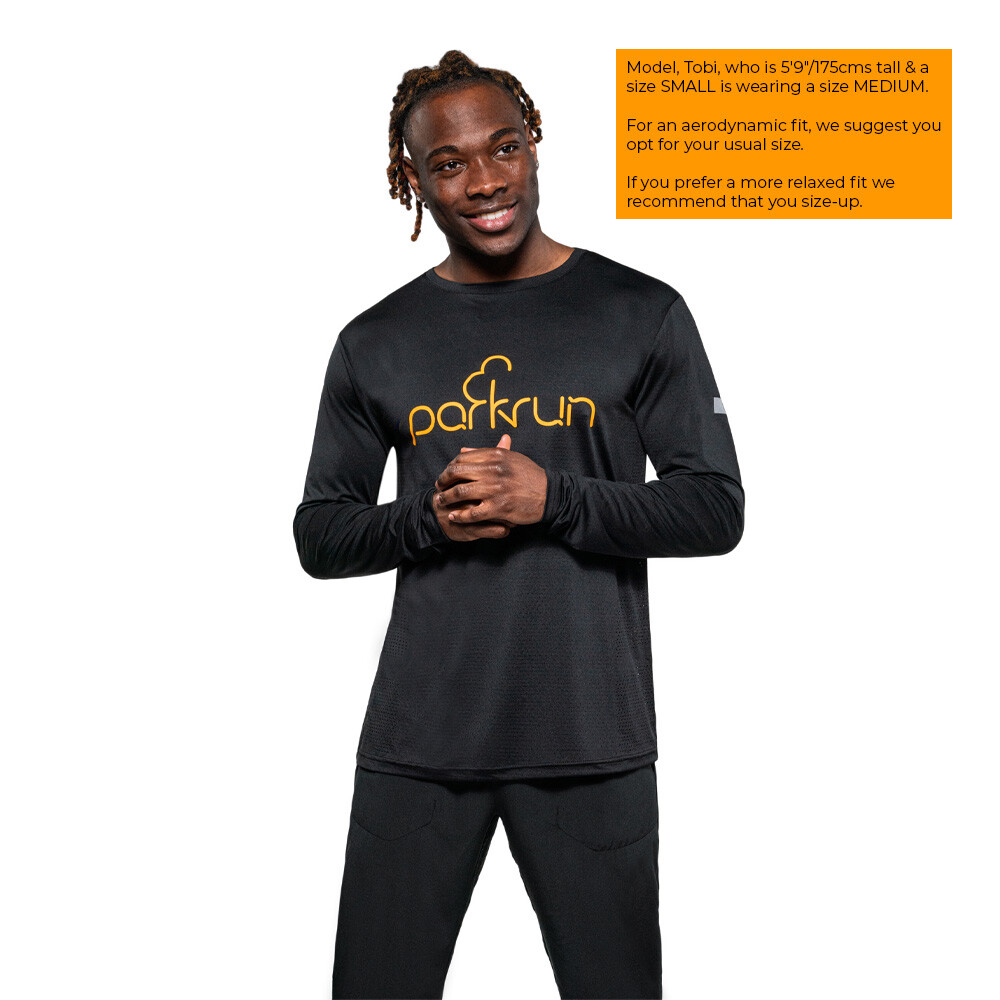 Parkrun Apricot parkrun Men's Long Sleeve Top