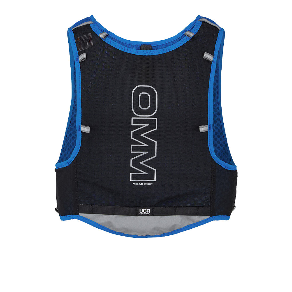 OMM TrailFire Running Vest with 2 x 350ml Flexi Flask Bottles - SS25