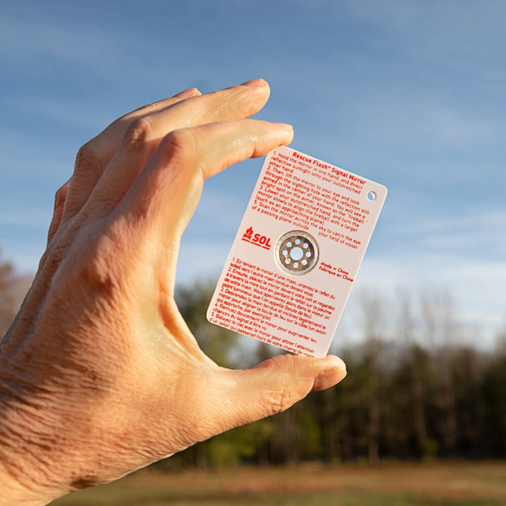 Adventure Ready Brands S.O.L Rescue Flash Signal Mirror - SS25