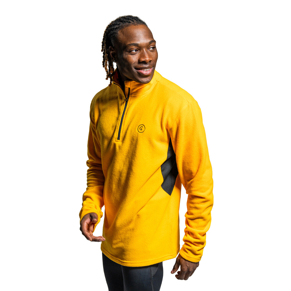 Parkrun Apricot Men's 1/4 Zip Microfleece